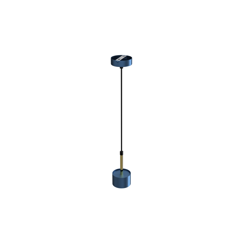 Lampa wisząca ARENA BLUE/GOLD 1xGX53