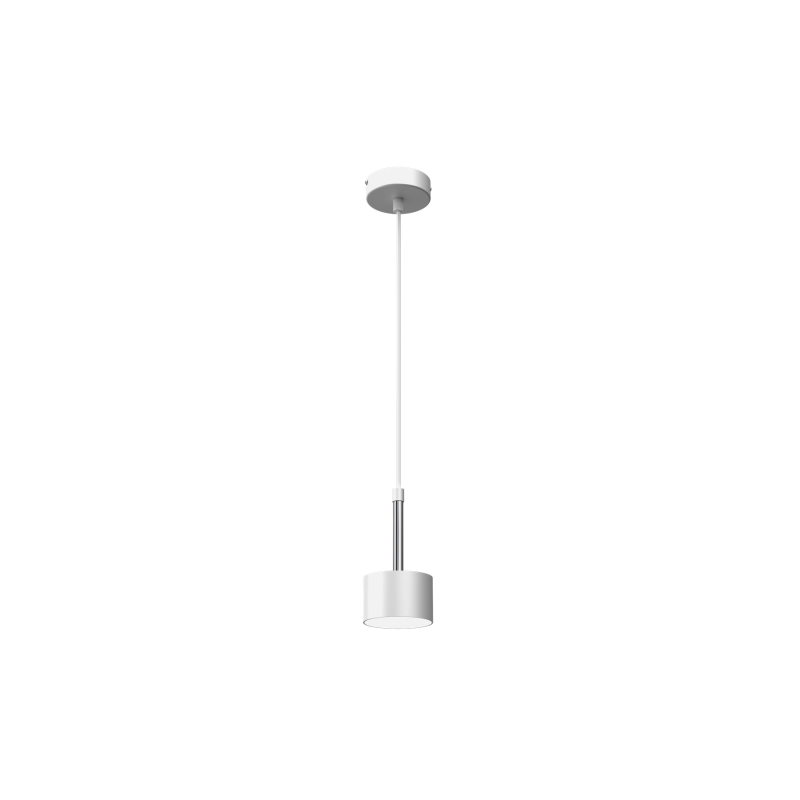 Lampa wisząca ARENA WHITE/SILVER 1xGX53