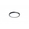 SLIM 15 ROUND 4000K IP44 BLACK