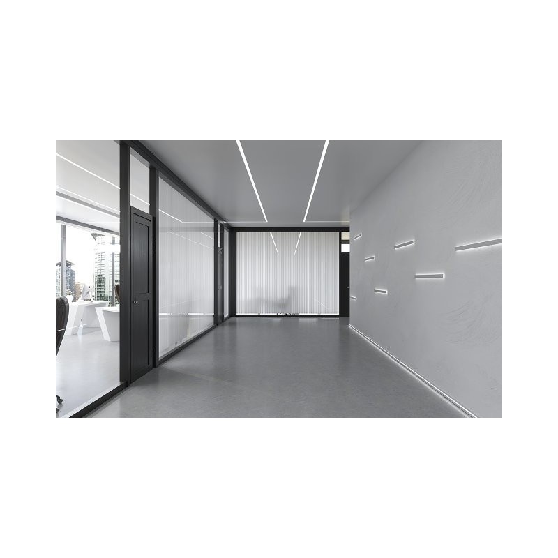 Profil LED nawierzchniowy P9-1 biały - 2m