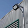 Projektor LED V-TAC 20W SAMSUNG CHIP Czujnik Ruchu Czarny Z MUFĄ VT-128S 3000K 1510lm 5 Lat Gwarancji