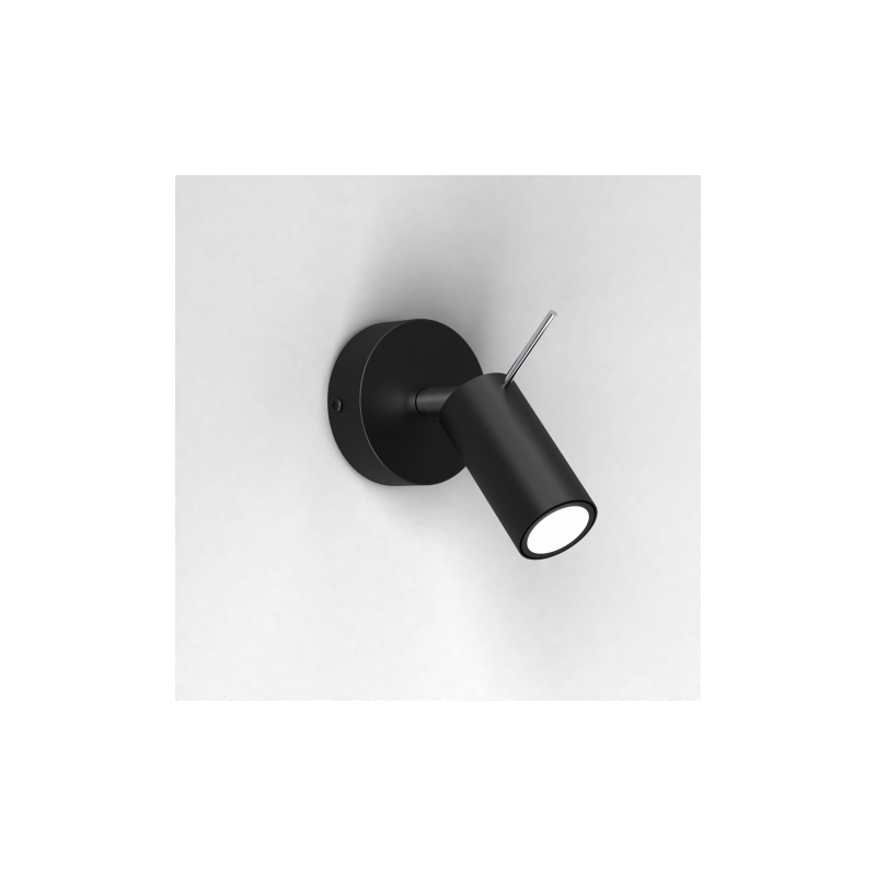 Kinkiet PRESTON BLACK/CHROME 1x mini GU10
