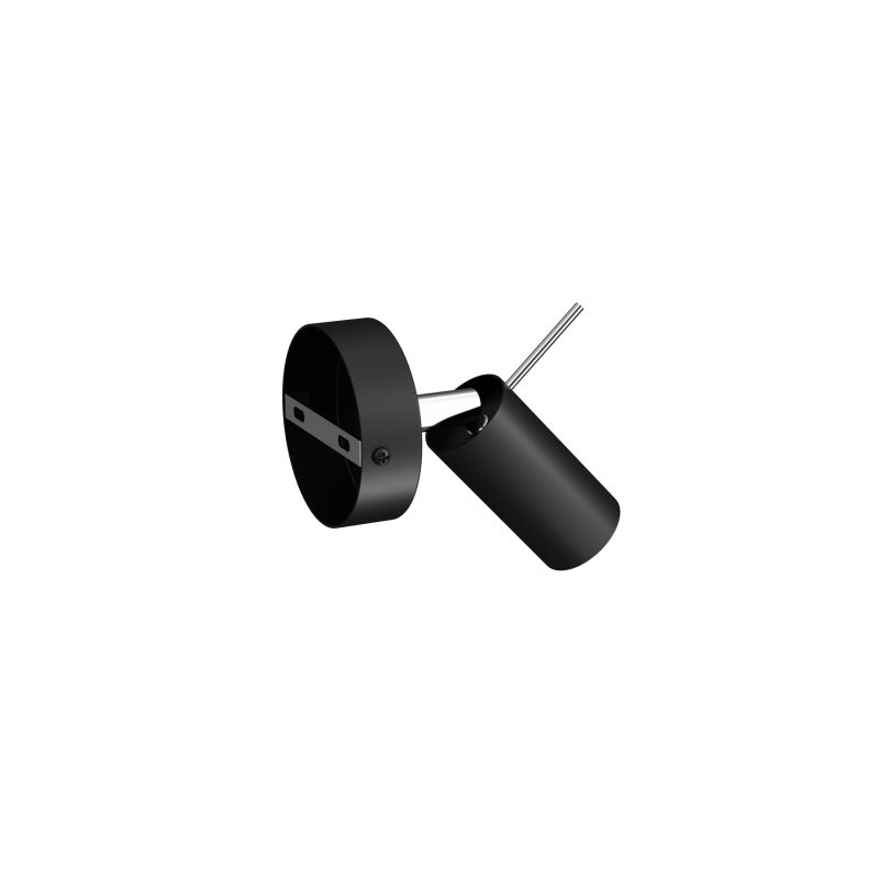 Kinkiet PRESTON BLACK/CHROME 1x mini GU10