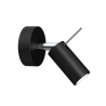 Kinkiet PRESTON BLACK/CHROME 1x mini GU10