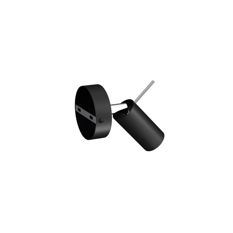 Kinkiet PRESTON BLACK/CHROME 1x mini GU10