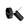 Kinkiet PRESTON BLACK/CHROME 1x mini GU10