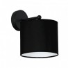 Kinkiet Bari Black 1Xe27
