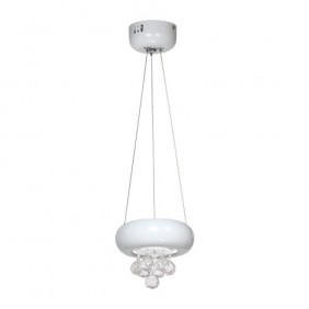 LAMPA WISZĄCA LUX BIANCO  1X6W LED