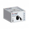 Kinkiet V-TAC 4,5W LED Czarny z włącznikiem VT-805 3000K 420lm 3 Lata Gwarancji
