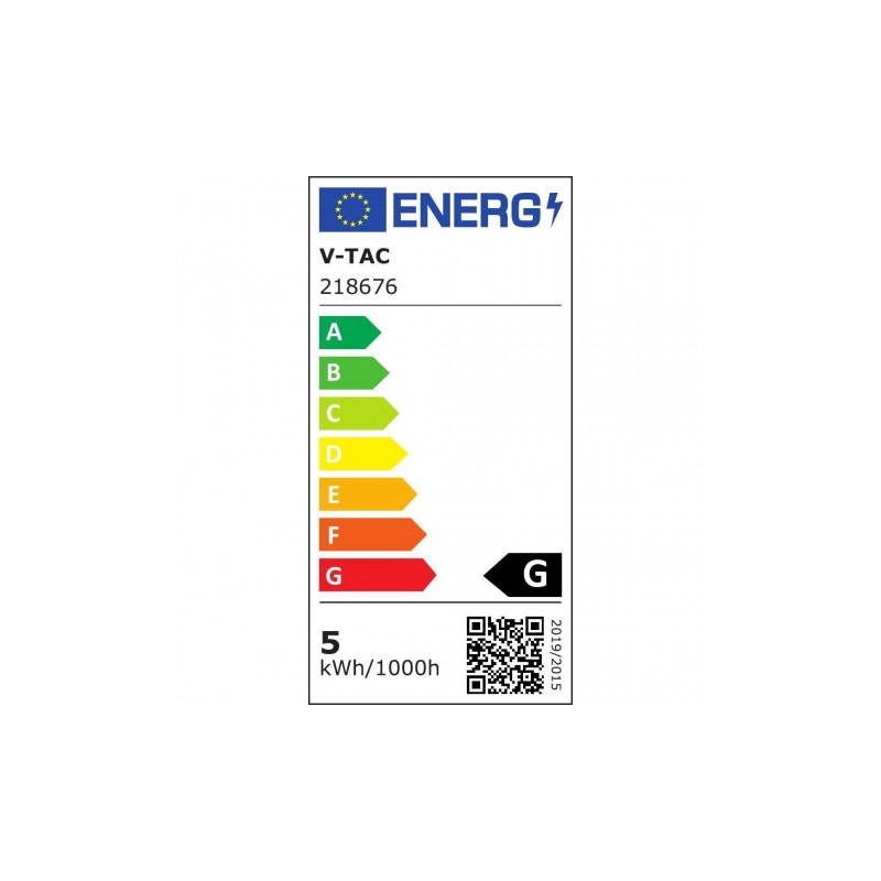 Kinkiet V-TAC 4,5W LED Czarny z włącznikiem VT-805 3000K 420lm 3 Lata Gwarancji