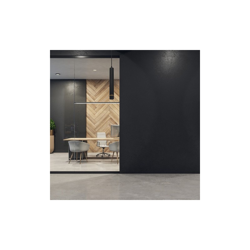 TRACK PENDANT BlACK/GOLD 3W LED