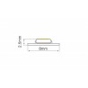 Taśma LED line 300 SMD 3528 ULTRA CIEPŁA  2400-2600K 5m