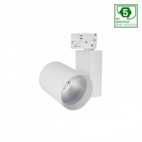 Biała szynowa LED lampa 60ST MDR GEMINA 1 BREAD 27W - 2700K