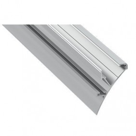 Profil aluminiowy do taśm LED - LOGI - srebrny anodowany - 1 metr