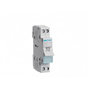 Modułowy przełącznik instalacyjny z poz. 0 HAGER SFB116 I-0-II (1P 16A 230VAC)