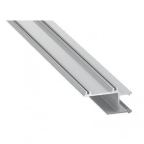 Profil aluminiowy do taśm LED - APA16 - srebrny anodowany - 2 metry
