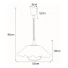 Lampa wisząca K-3276 z serii MARIONA K-3276