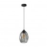Lampa Wisząca RUSSEL BLACK 1xE27