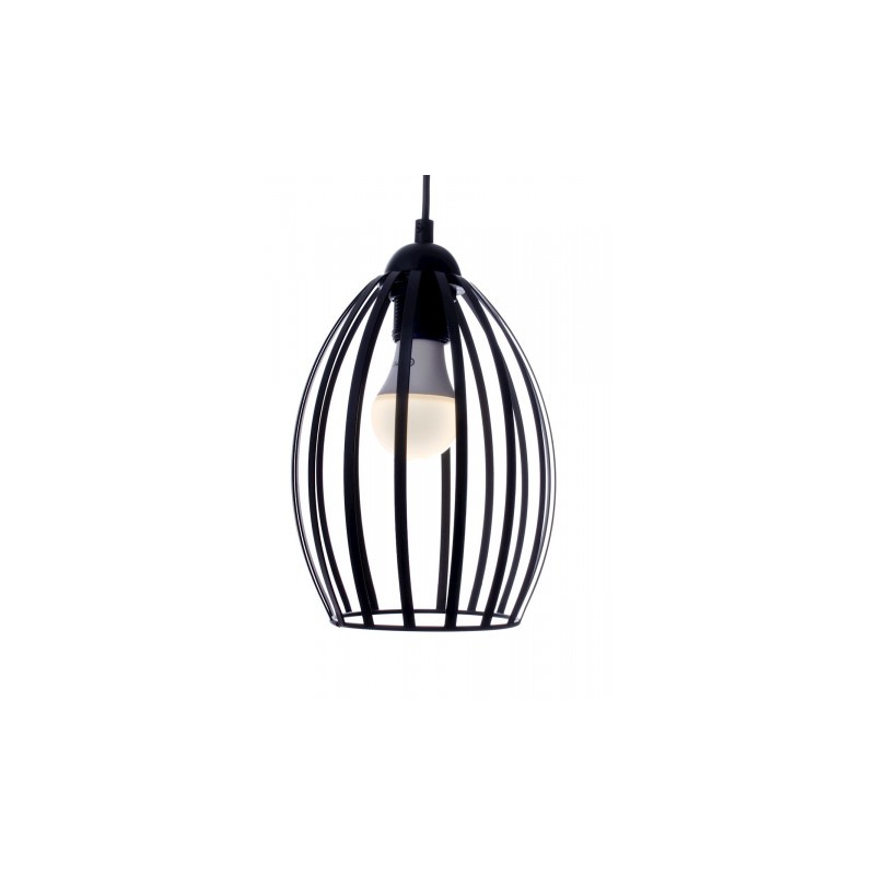 Lampa Wisząca RUSSEL BLACK 1xE27