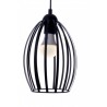 Lampa Wisząca RUSSEL BLACK 1xE27