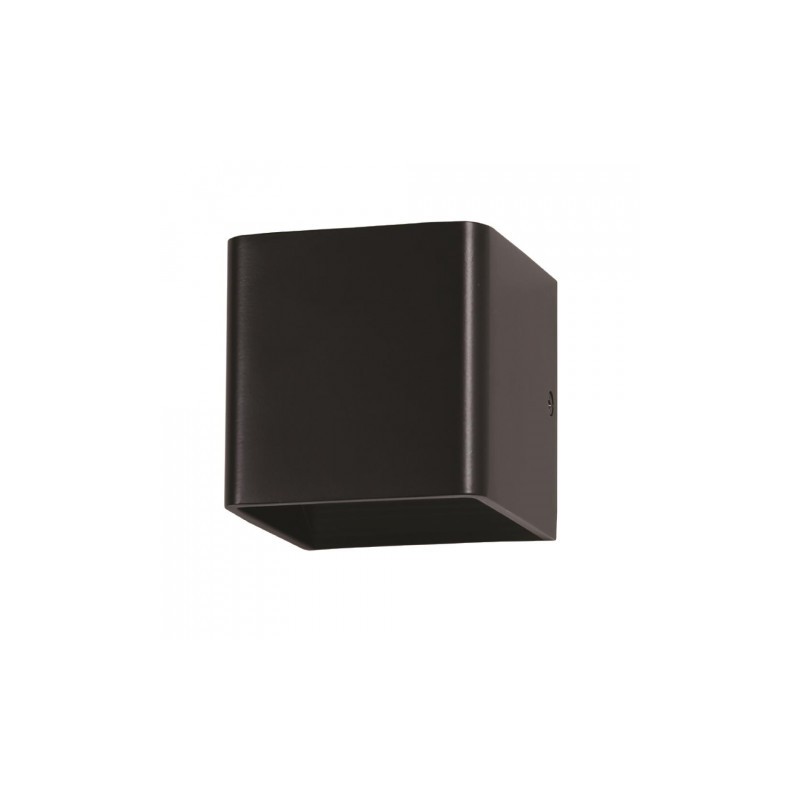 Oprawa Ścienna Kinkiet 5W V-TAC Góra/Dół Bridgelux Chip Czarny Kwadrat VT-758 3000K 560lm