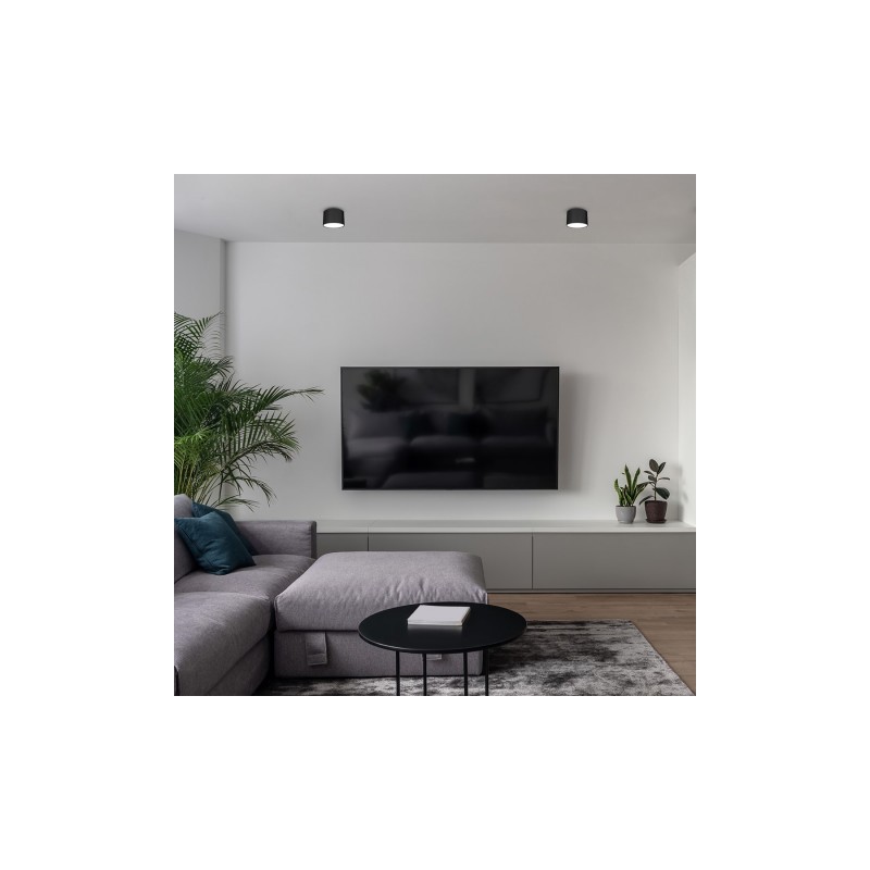 Lampa sufitowa DIXIE Black  1xGX53