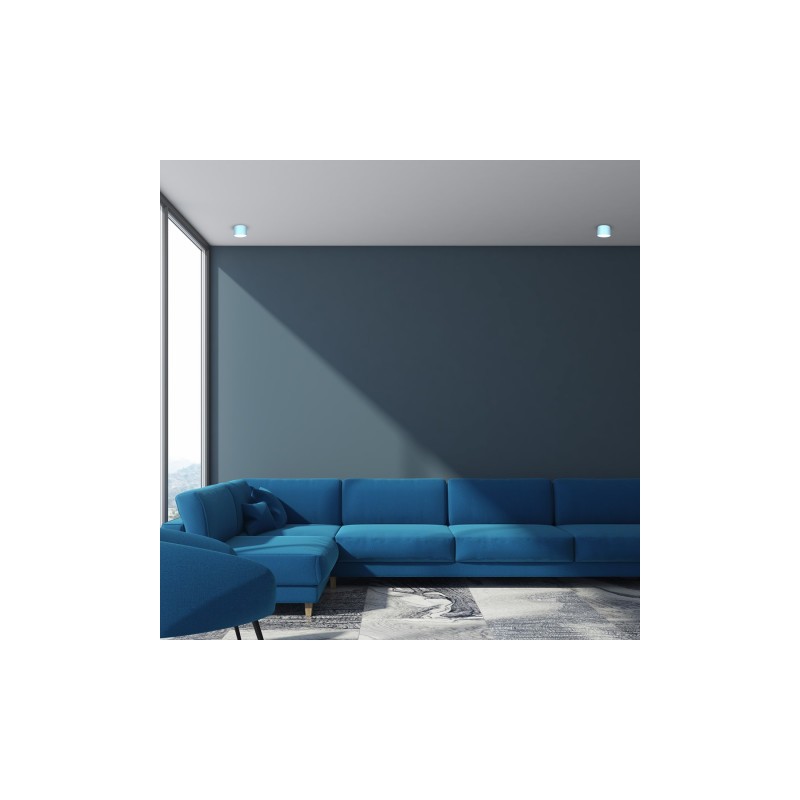 Lampa sufitowa DIXIE Blue/White  1xGX53