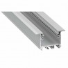 Profil Aluminiowy Do Taśm Led - Intalia - Srebrny Anodowany - 1 Metr