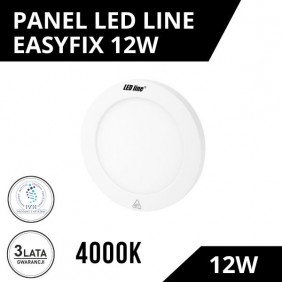 Panel LED line EasyFix 12W 1060lm 4000K biała dzienna