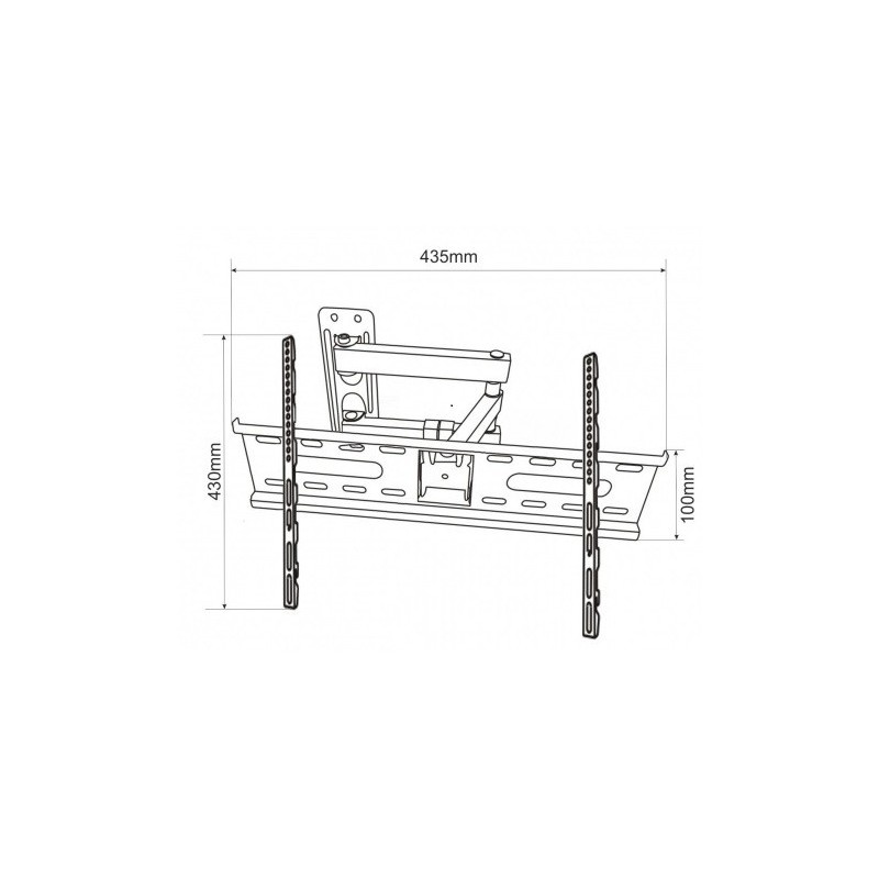UCHWYT DO TV LED/LCD 26-55 30KG CV-23 regul. pion/poziom OEM
