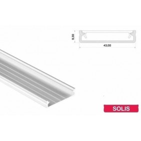 Profil LED aluminiowy - LUMINES Typ Solis Biały lakierowany 2m