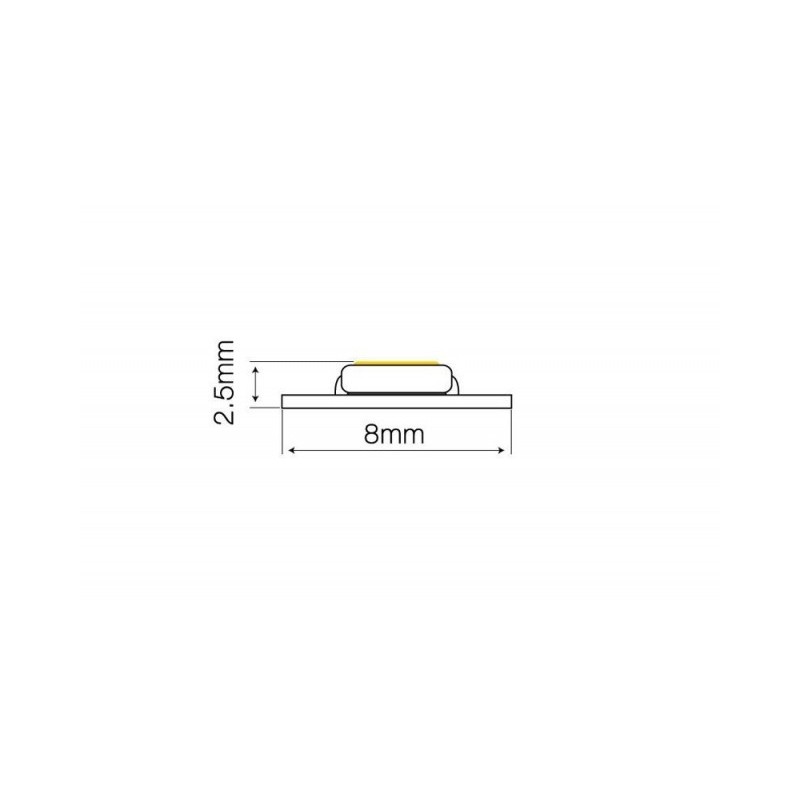 Taśma LED line 150XSMD3528 5m 12V - Czerwona