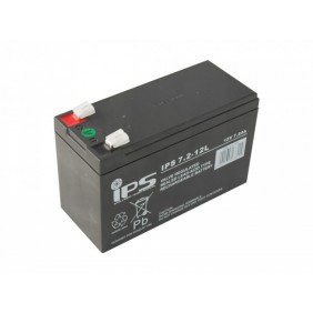 Akumulator AGM IPS 7-12L 12V 7,2Ah