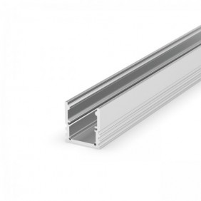 Profil LED nawierzchniowy P25-3 srebrny - 1m