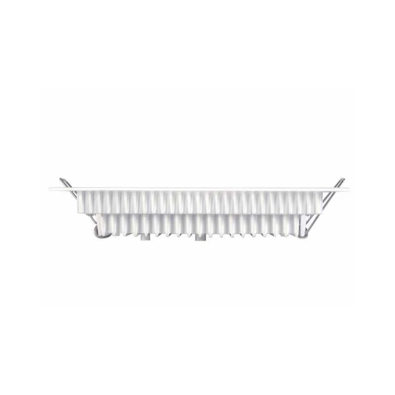 Plafon LED 16W ART podtynkowy, kwadratowy, METAL 178x178mm - biała dzienna