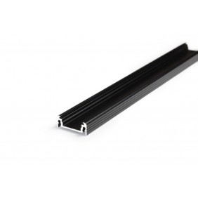 Profil LED nawierzchniowy SURFACE14 czarny TOPMET - 2m