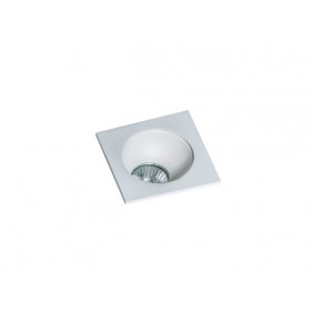 Biała oprawa sufitowa downlight HUGO 1 GU10