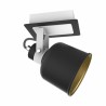 Kinkiet Sufitowy Czarny Ck170901-1 Redon E14