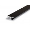 Profil LED dekoracyjny BACK10 czarny TOPMET - 1m