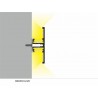 Profil LED dekoracyjny BACK10 czarny TOPMET - 1m