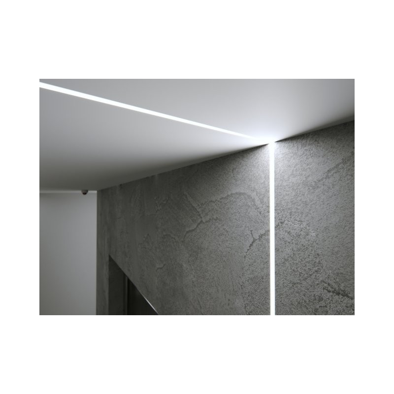 Profil LED wpuszczany Mono srebrny - 1 metr