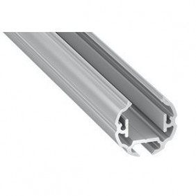 Profil aluminiowy do taśm LED COSMO - srebrny - 1 metr