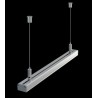 Profil aluminiowy do taśm LED - SILEDA - srebrny anodowany - 1 metr