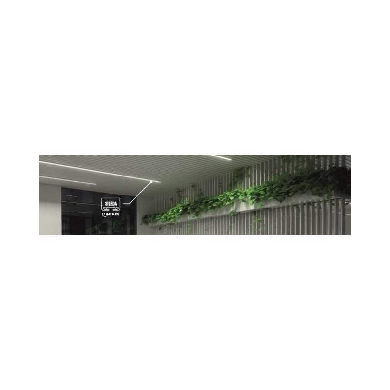Profil aluminiowy do taśm LED - SILEDA - srebrny anodowany - 1 metr