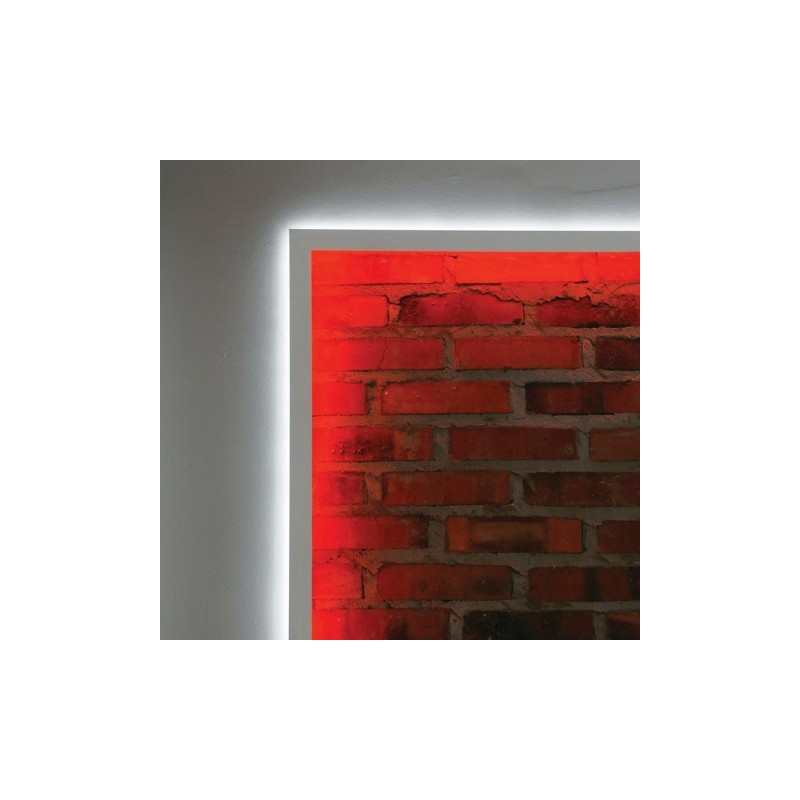 Profil LED dekoracyjny BACK10 srebrny TOPMET - 1m
