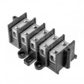 Listwa zaciskowa  LZ 5x35mm2 NA SZYNĘ TH-35 (E.4009A)