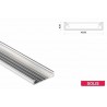 Profil LED aluminiowy - LUMINES Typ Solis Srebrny anodowany 1m