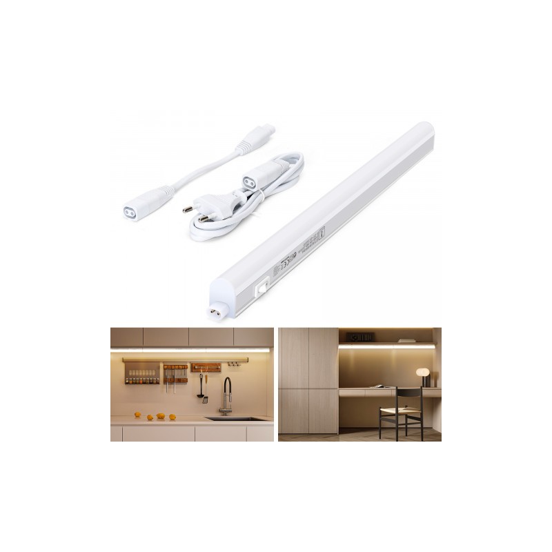 Lampa oprawa meblowa LED T5 4W 0.3M 4000K