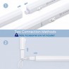 Lampa oprawa meblowa LED T5 4W 0.3M 4000K