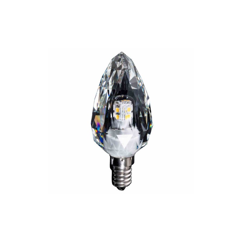 Żarówka LED 4W E14 C37 4000K Kryształ